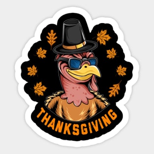 Thanksgiving Turkey Sticker